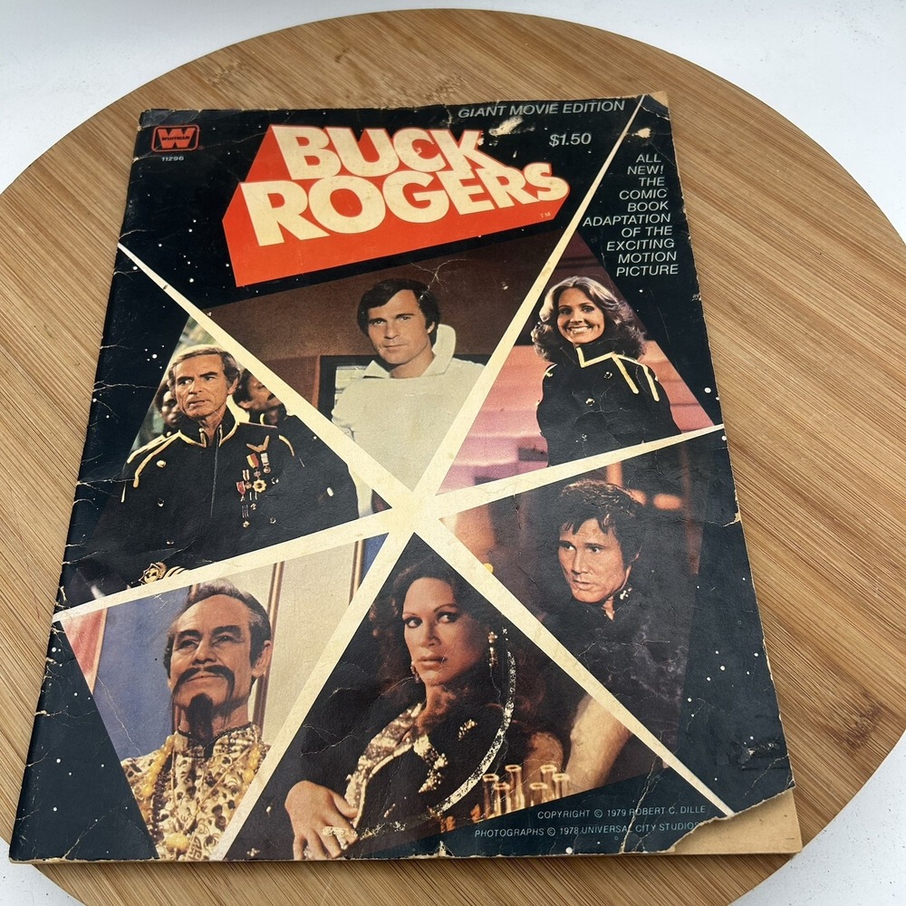 Buck Rogers, Giant Movie Edition #1 FN; Whitman Comic‎ Book